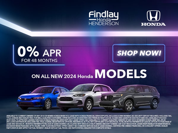 2024 Honda Models