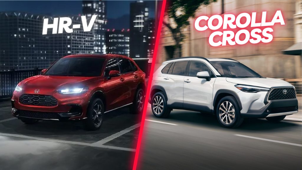 2024 HR-V vs Corolla Cross